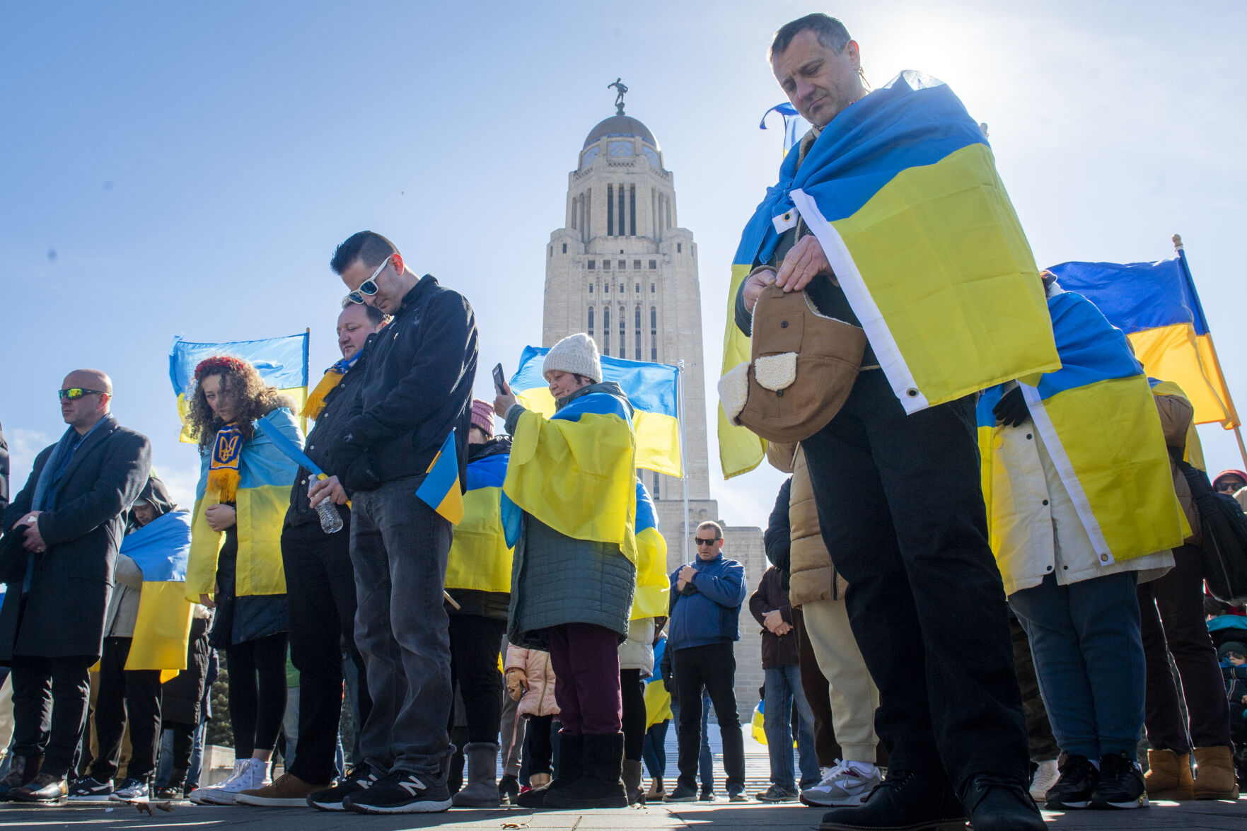 Ukraine prayer rally, 2.25